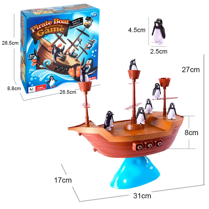 Bateau Pingouin - Jeu pour enfants