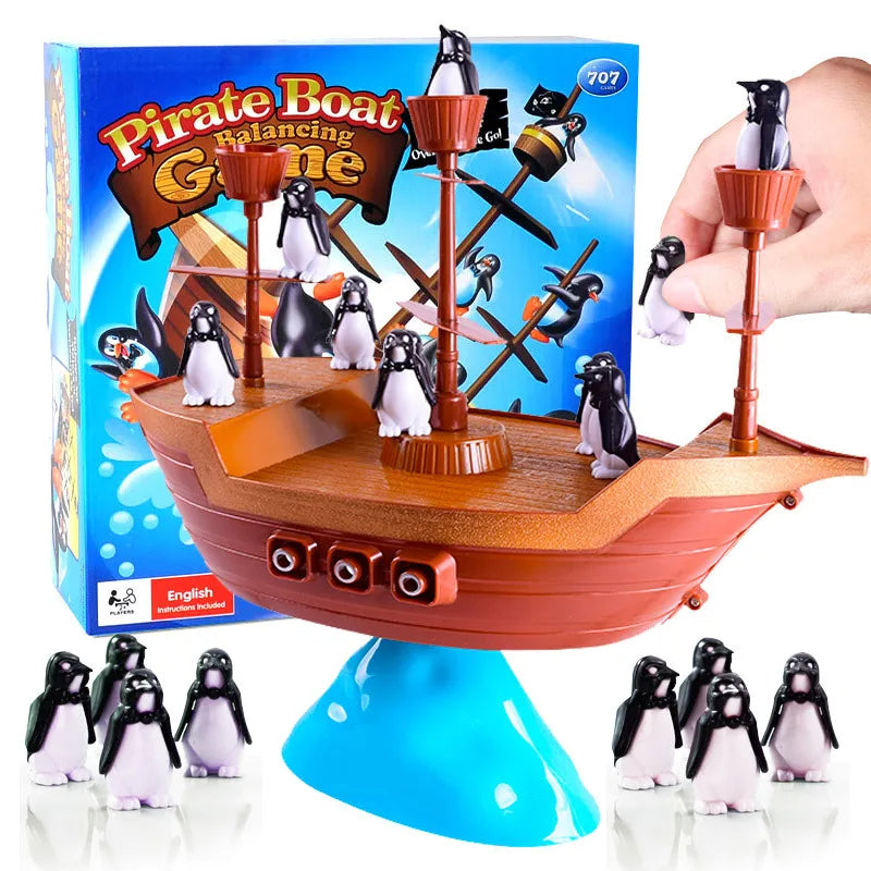 Bateau Pingouin - Jeu pour enfants